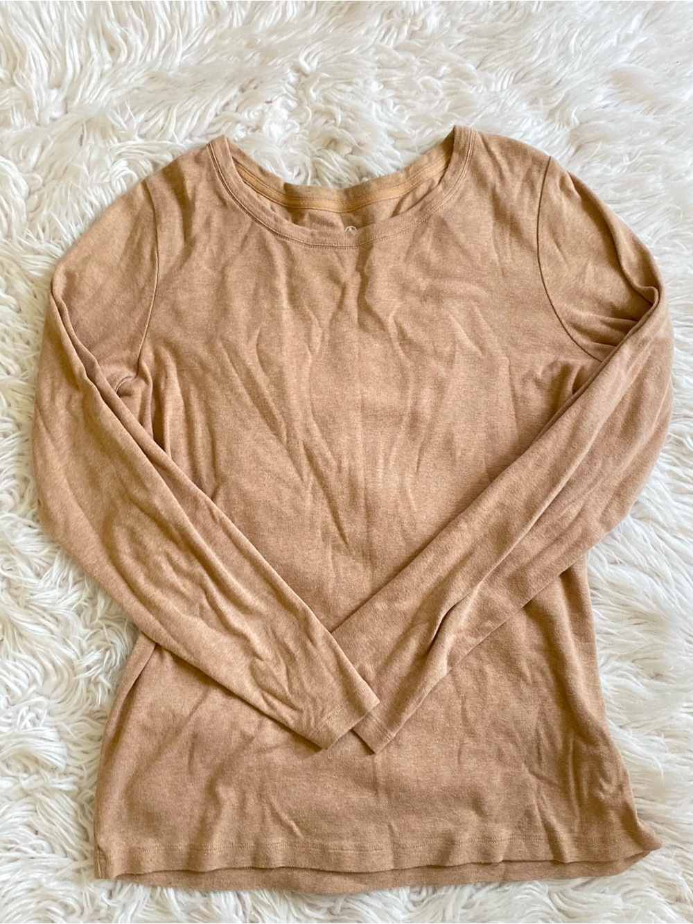 Lands End Shaped Long Sleeve Shirt
